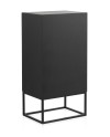 sinfonier madera laminada 4 cajones con base metálica