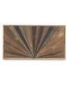 cabeceira de madeira laminada 110x60 cm