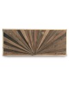 tète de lit bois laminé 145x60 cms