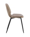 Pack de 2 chaises tapissées