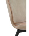 Pack de 2 chaises tapissées