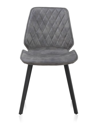 Pack de 2 chaises tapissées