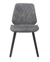 Pack de 2 chaises tapissées