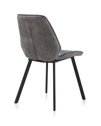 Pack de 2 chaises tapissées
