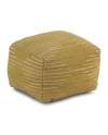 Pouf cubique en coton 45x45